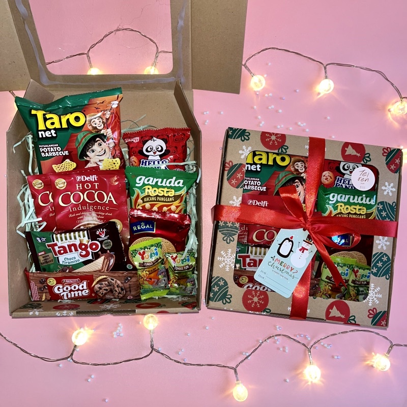 

Christmas Gift / Kado Snack Box / Hampers Natal