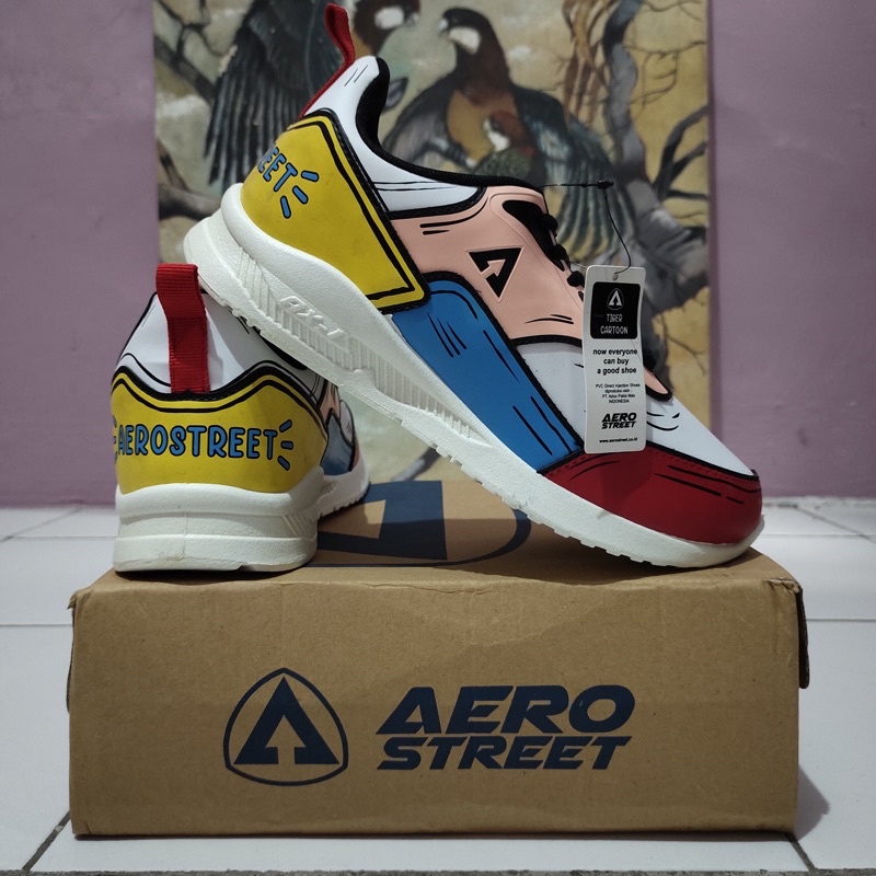 Aerostreet 2D Tiger Cartoon