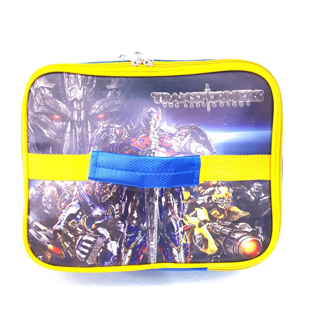 Tas Bekal Lunch Bag Foil Karakter / Lunch Bag Anak  /Tas bekal Anak Anak Lunch bag Foil Motif karakter /Tas bekal makanan Anak anak Full foil Tahan Air