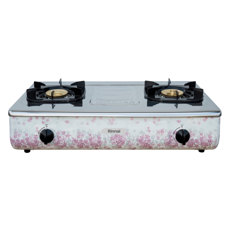 KOMPOR GAS RINNAI RI-712AF / RI 712AF / 712 AF MOTIF BUNGA