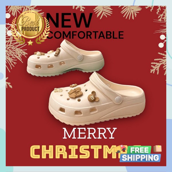 Sandal Wedges Terbaru Wadges Wnita Jumbo Branded Elegant Tebal Sendal Widges Fashion Ori Murah Weges