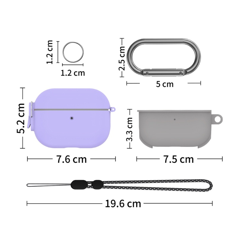 Btsg Headphone Cover Storage-Case Untuk Pro2 Housing Anti Gores Lengan Lembut