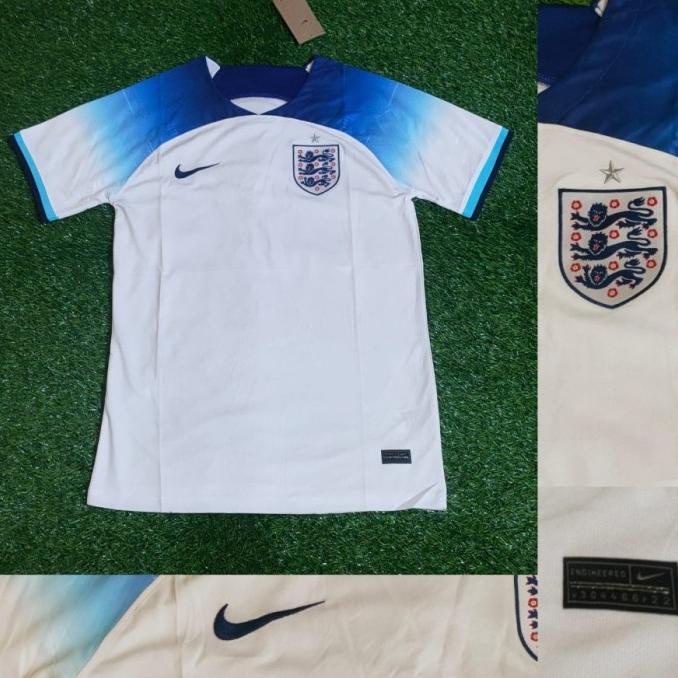 ORIGINAL JERSEY KAOS BAJU BOLA INGGRIS HOME PUTIH PIALA DUNIA 2022 HRT8646R