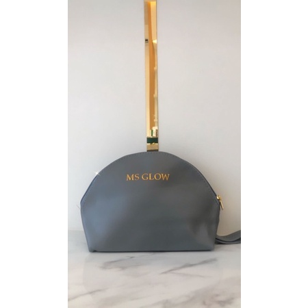 POUCH MSGLOW BEAUTY BAHAN BAGUS EMBOS MSGLOW