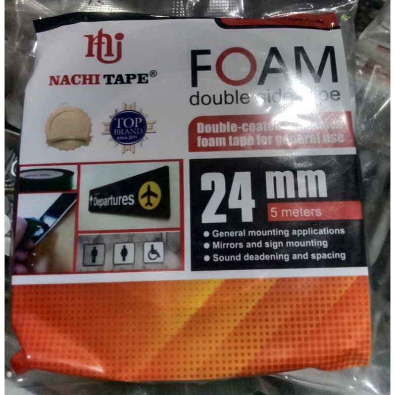 

solasi double tape lebar 24mm panjang 5 meter