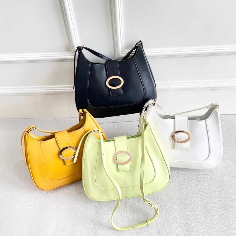 PROMO SALE Tas Pedro selempang jinjing hitam putih kuning hijau