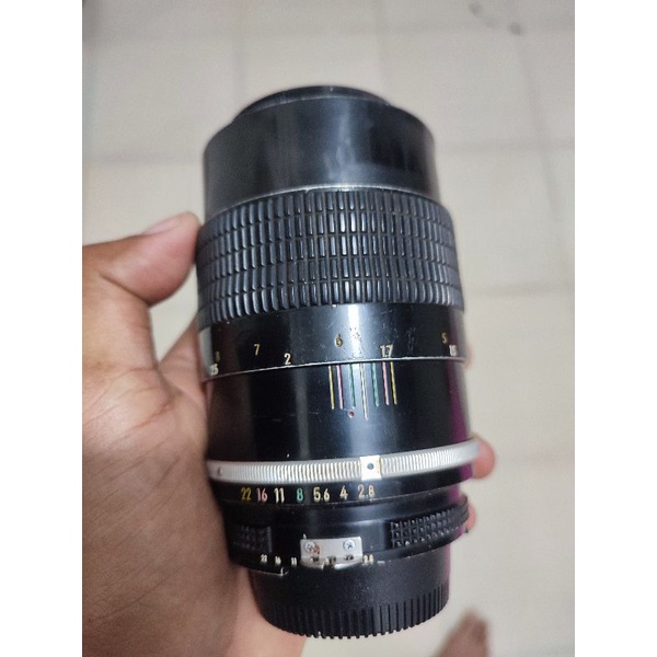 lensa nikon 135mm Ai f2,8 manual