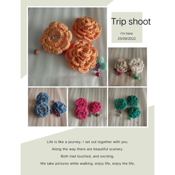 bros rajut bunga mawar