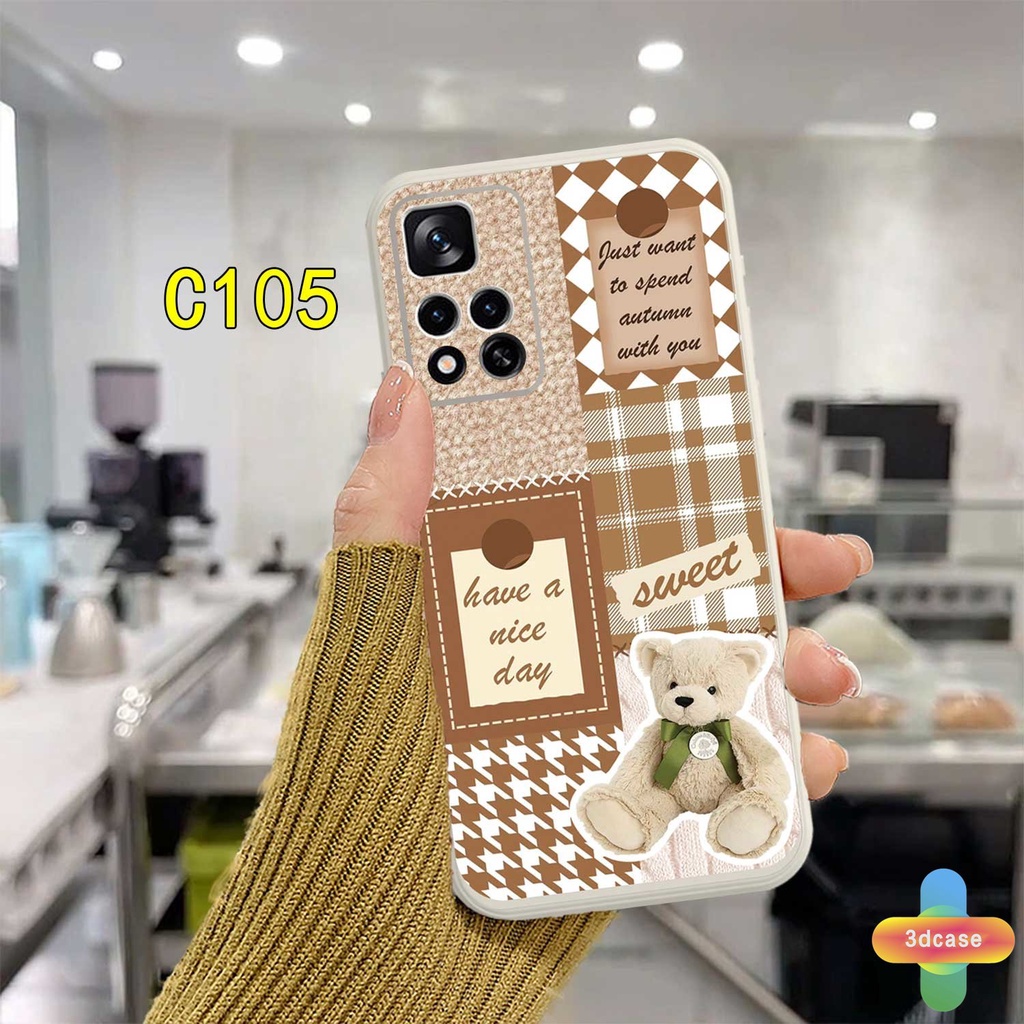 Casing TPU Xiaomi Redmi Note 9 8 10 10S 9 PRO MAX 9S POCO C3 C31 X3 NFC X3 PRO M3 9 9C NFC 9A 9i 9T 9AT 9 PRO Power 9ACTIV 10X POCO M2 PRO Motif Bunga