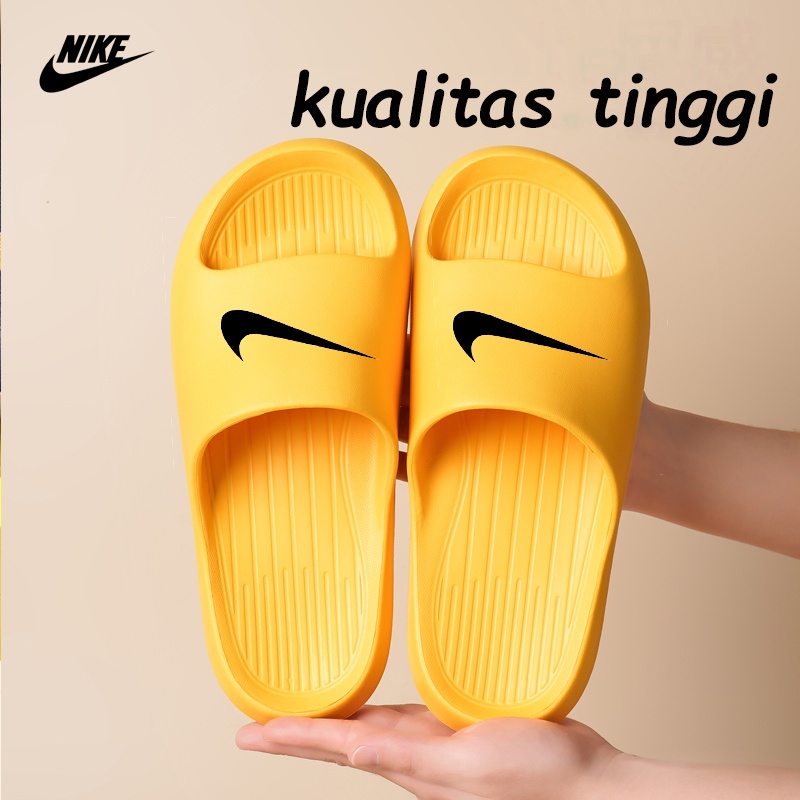 Sandal NIKE Wanita Sendal Slip On Wanita Sendal Pasangan Rumah Tangga Non-Slip Kamar Mandi Sandal Dan Sandal Musim Panas SIZE 36-40