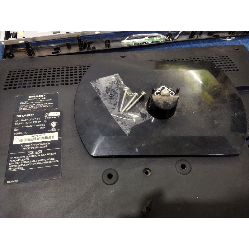 kaki tv led sharp 24le155