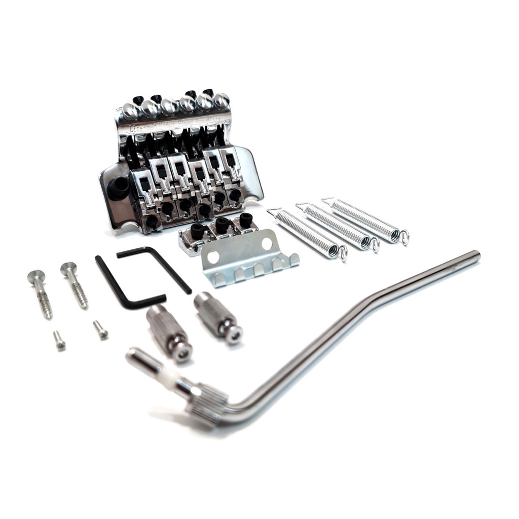 Tremolo Gitar Elektrik Listrik Bridge Floyd Rose UpDown Licensed Guitar Silver dan Black 1 Set Komplit Lengkap Murah Jakarta