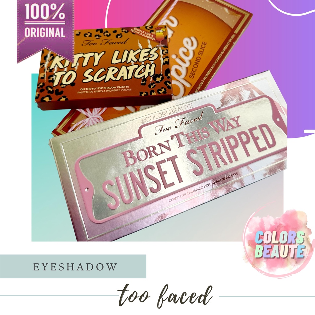 TOO FACED  born this way the natural nudes eyeshadow palette