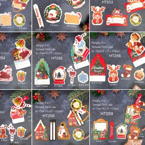 

Barang Bagus Hangtag Natal| HT25| Kartu Ucapan| Christmas Premium Tag..