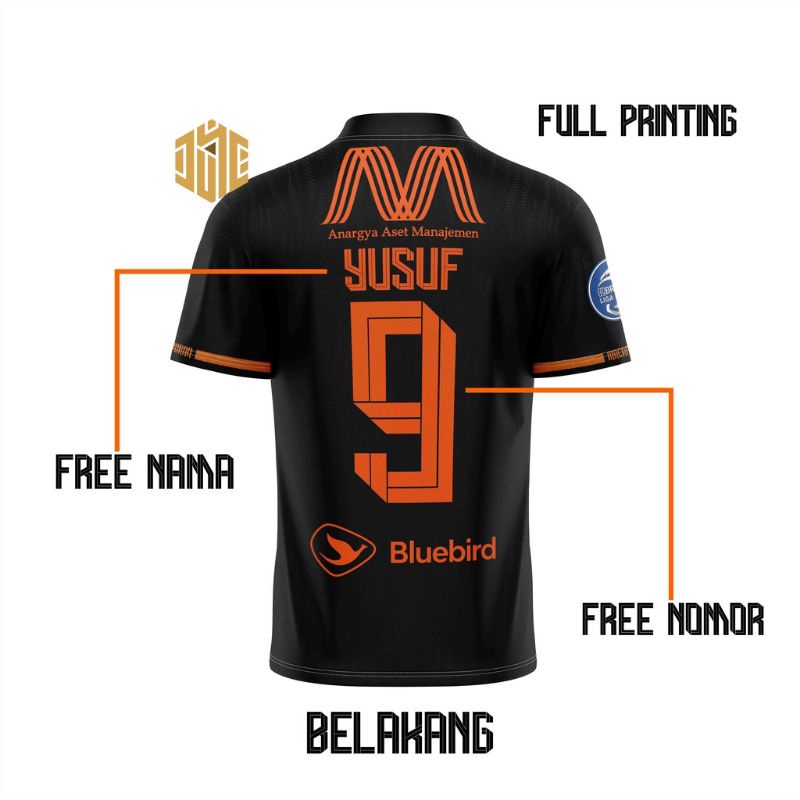 JERSEY PERSIJA TAHUN 2022/2023 BAHAN PREMIUM (REPLIKA)