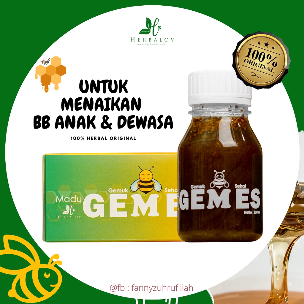 

MADU GEMES (GEMUK SEHAT) || PENAMBAH NAFSU MAKAN || PENAMBAH BERAT BADAN | harga yang tertera adalah harga Luwuk SulTeng
