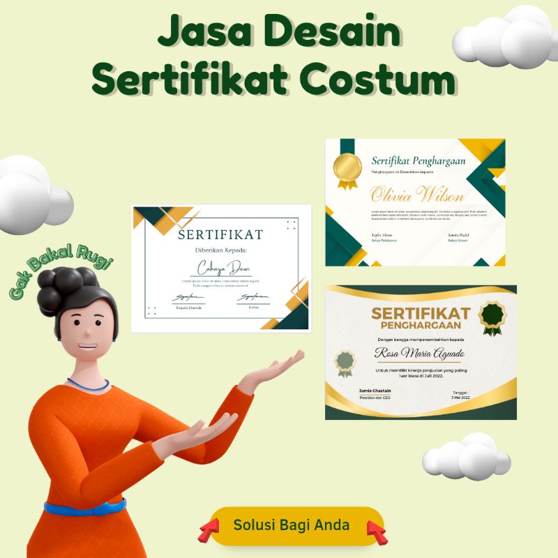 

JASA DESAIN SERTIFIKAT MURAH (COSTUM)