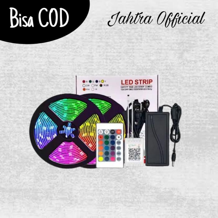 Lampu Tidur Aesthetic Tempel Dinding Kamar Tidur LED Strip Lamp Lighti