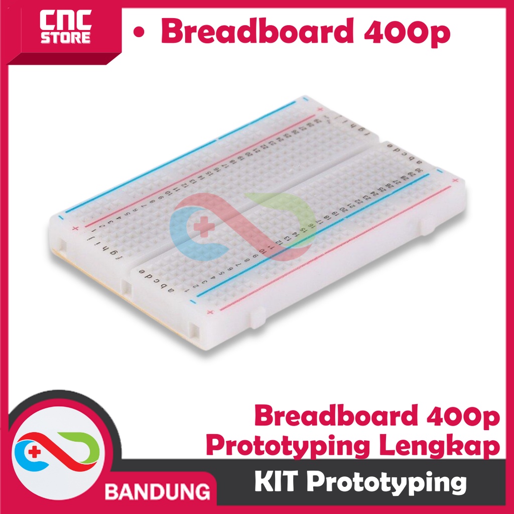 PAKET LENGKAP BREADBOARD KIT PROTOTYPING MB102 400P