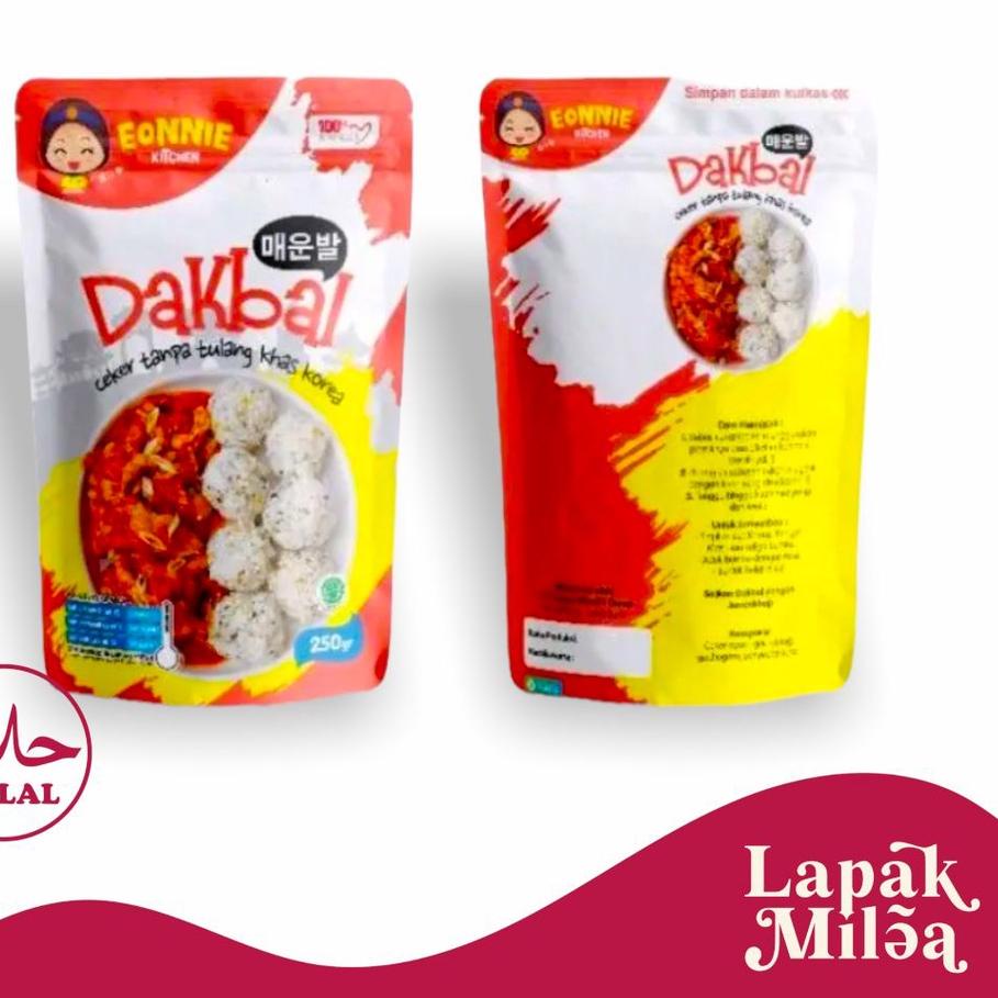 [ALL VARIAN Eonnie Kitchen ] Topokki Rabokki Odeng Dakbal Ceker Pedas Tanpa Tulang Corndog Tteokochi
