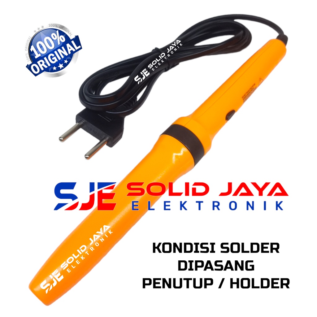 SOLDER DEKKO 93 25W - 80W DUAL QUICK HEAT SOLDERING DEKO 97 SWIT SWITCH PUSH BUTTON 80WATT 25 - 80 W WATT SOLDERING IRON PLUS TUTUP COVER DEKO93 DEKKO93 ASLI ORI ORIGINAL