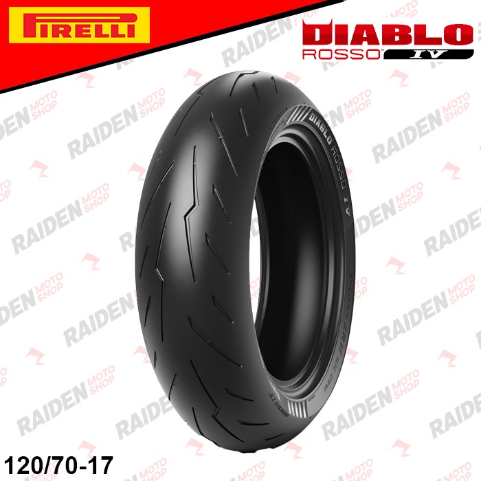 Ban Pirelli Diablo Rosso Corsa IV 4 Corsa 120/70-17 ZX25R ZX6R ZX10R