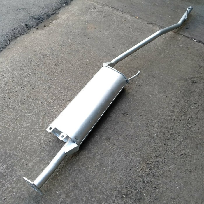 Exhaust Muffler Daihatsu Espass S91 1,3 / 1,6. Tabung Knalpot Mobil