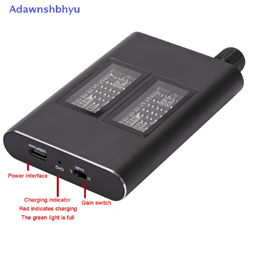 Adhyu 3.5mm Portable Headphone Amplifier HiFi Adjustable Subwoofer Headset Amplifier ID