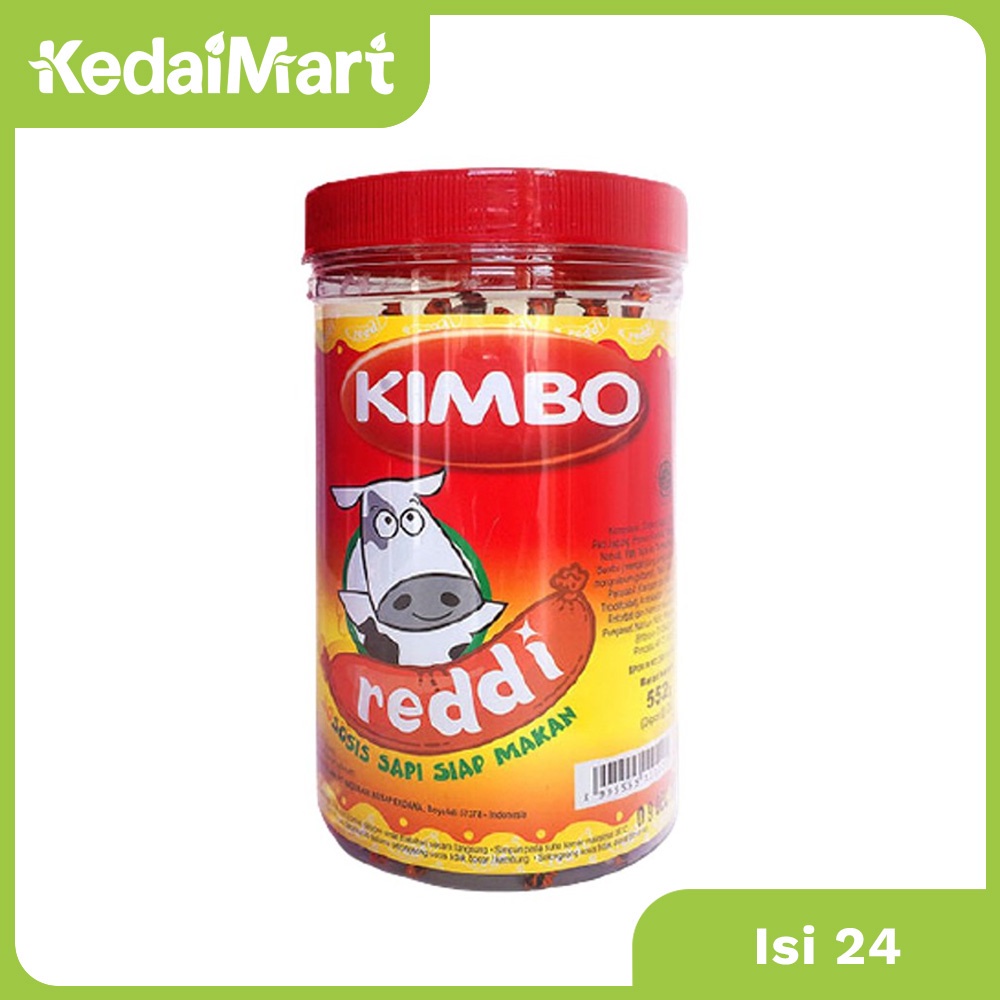 

Sosis Sapi Kimbo Siap Makan 24 x 23 Gram