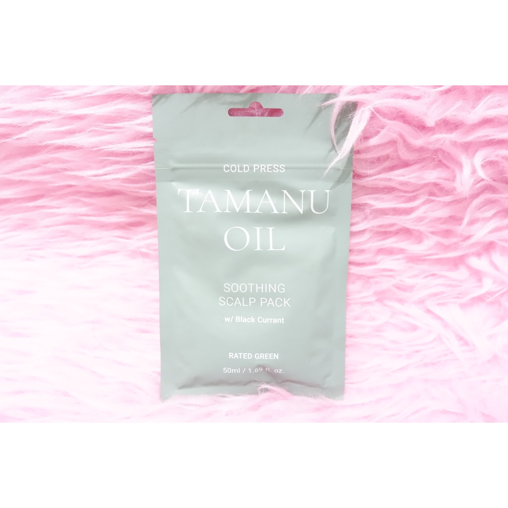 RATED GREEN Tamanu Oil Soothing Scalp Pack 50ml
