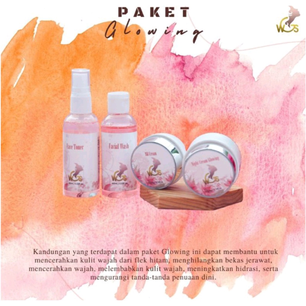WGS SKINCARE PAKET WAJAH WGS BPOM