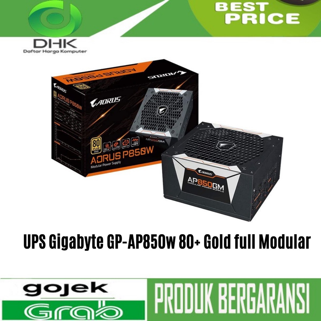 PSU GIGABYTE AORUS GP-AP850W - 850W 80+ Gold Full Modular