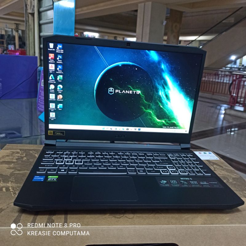 LAPTOP ACER NITRO i5 GEN 11 - VGA RTX 3050 TI - DDR4 16 GB - NVME 512 GB