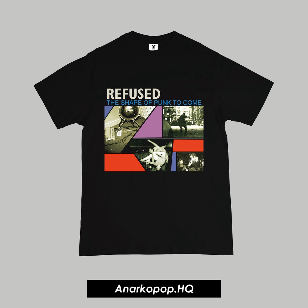 KAOS BAND REFUSED / TSHIRTS MUSIC / HARDCORE / PUNK
