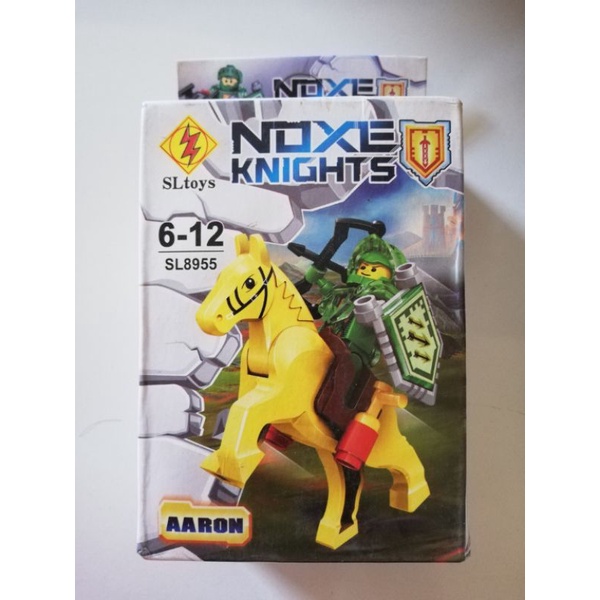 Brick SL8955 Noxe Knight Nexo Knight Aaron