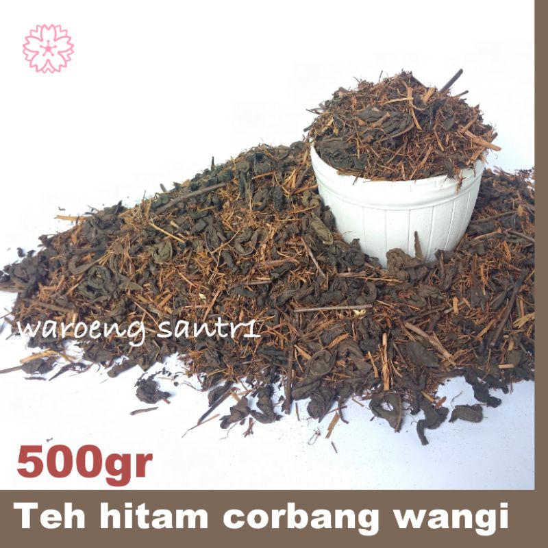 

Teh hitam corbang wangi aroma melati tambi es teh netto 500gram