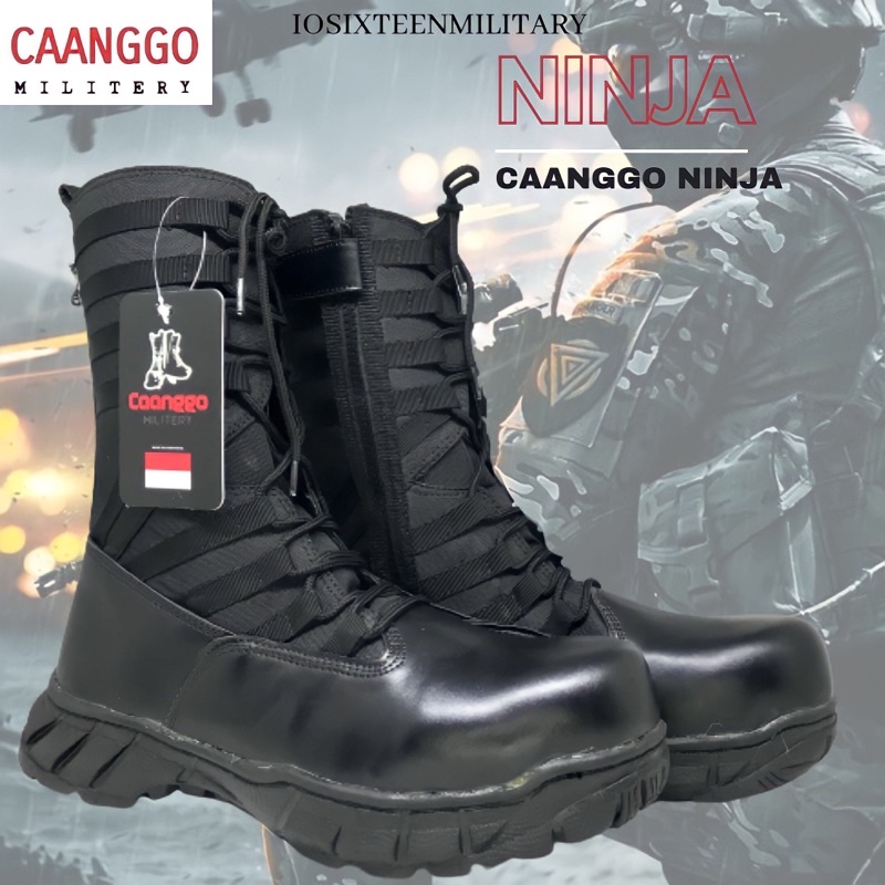 SEPATU PDL CAANGGO NINJA WEBBING || Sepatu pdl ninja sepatu tni ninja sepatu pdl ninja terbaru sepat