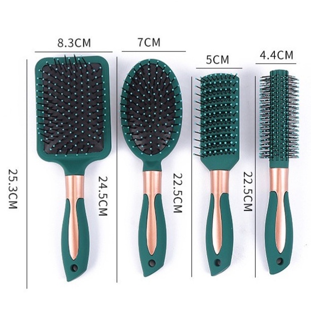 WJ1492 Sisir Rambut Anti Kusut Sisir Statis Pijat Kepala Premium Hair Comb