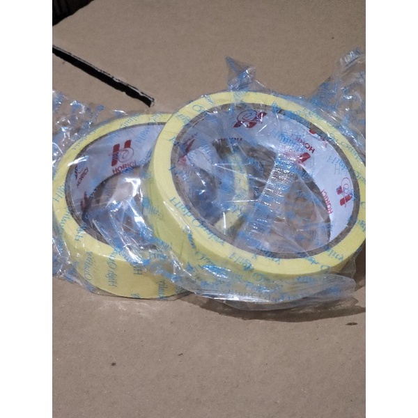 

MASKING TAPE HORICI 24MM 25 YARD ISOLASI KERTAS HORICI SOLASI KERTAS PEREKAT KUAT