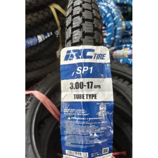 ban luar 300-17 IRC SP1 tubetype non tubles 300 ring 17
