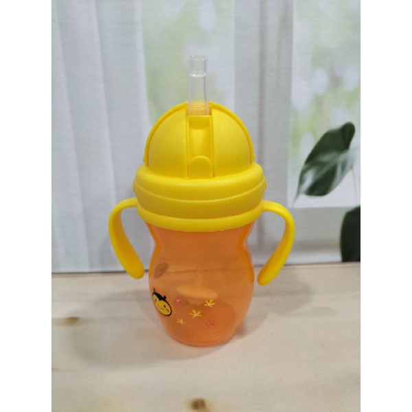 Training Cup With Straw Baby Safe/Botol Minum Dengan Sedotan(270 Ml) BPA Free SK 019