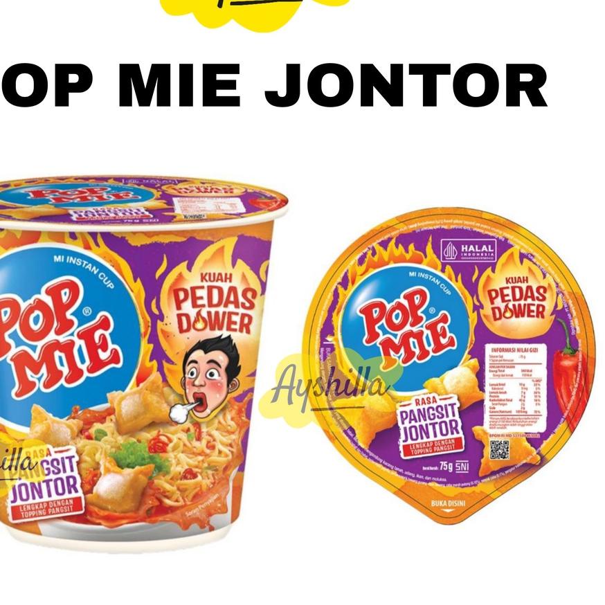 

Diskon✔️POP MIE PEDES GLEDEK DAN PEDES DOWER 1 KARTON ISI 12 PCS|SQ3