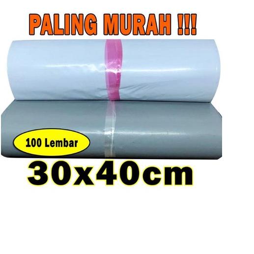 

╝¤╚ 100lbr 30x40 plastik polymailer / kantong kurir / plastik packing lem / amplop plastik / polymailer