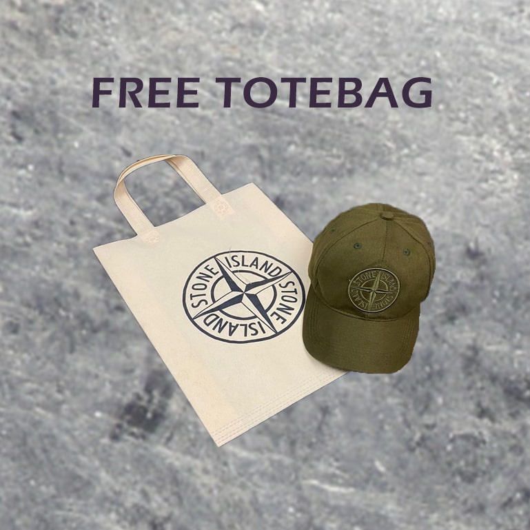 BEST SELLER TOPI STONE ISLAND FULL TAG FREE TOTEBAG