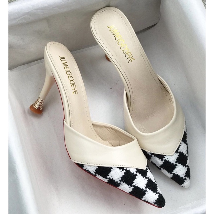 Heelsslop 9w sendal wanita import realpict