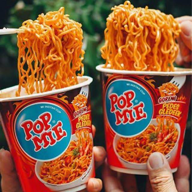 Pop Mie Goreng Pedes Gledek 75g isi 3 bungkus