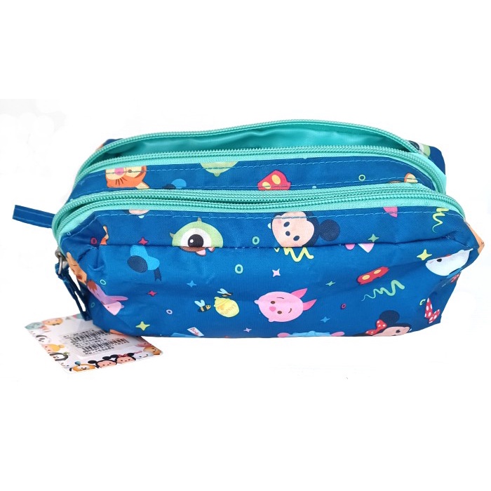 

TSUM TSUM PENCIL POUCH DOUBLE ZIP TS-TB1732 BLUE