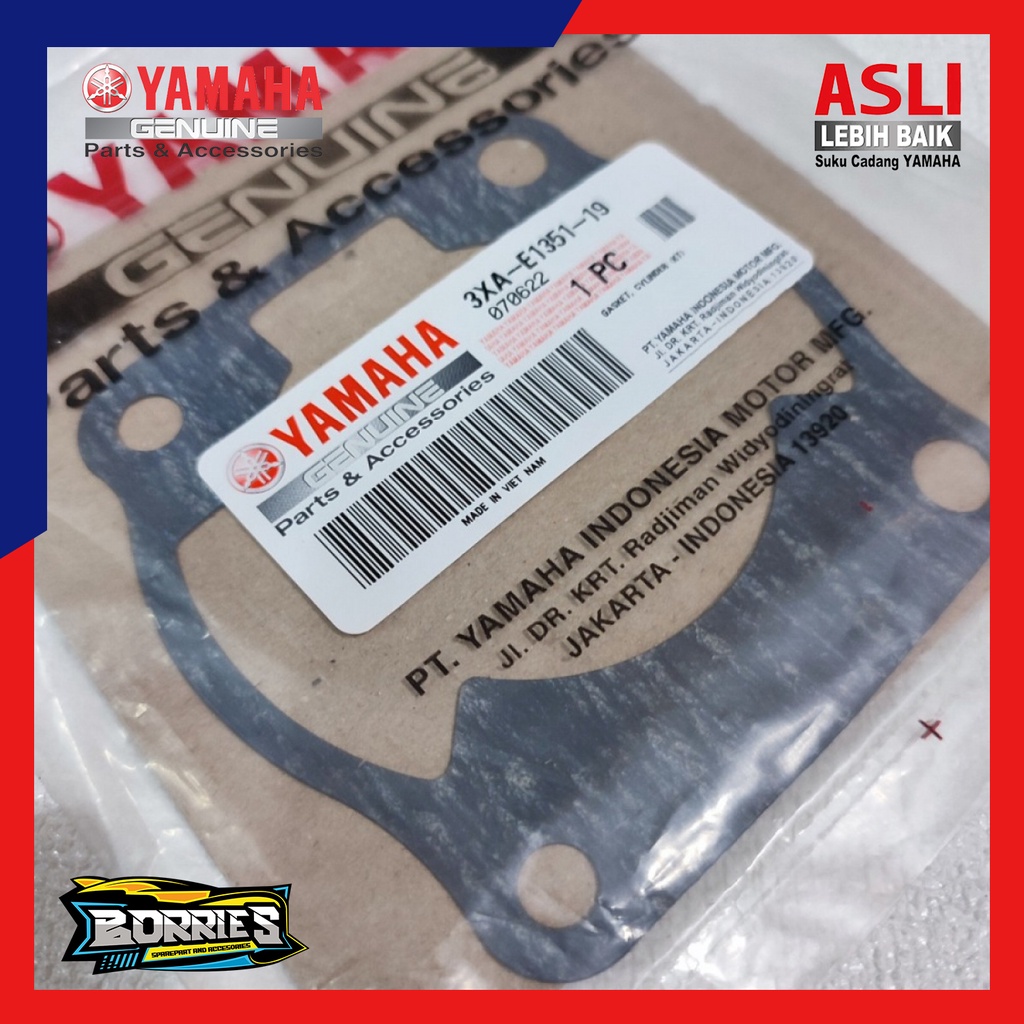 Packing Gasket Cylinder Paking Silinder Blok F1ZR FIZR F1Z FIZ R F1 Force 1 Original 3XA-E1351-19