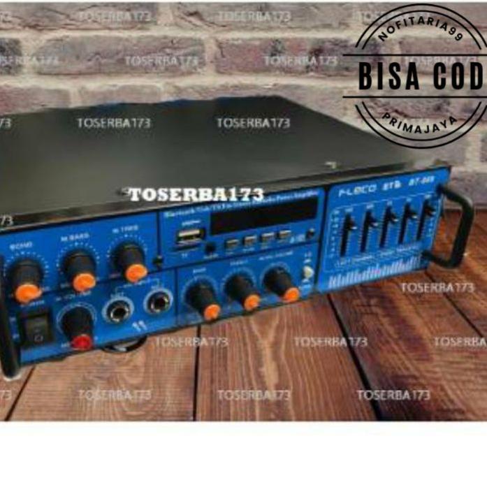Diskon terlaris Power amplifier karaoke BT-889/amplifier bluetooth fleco
