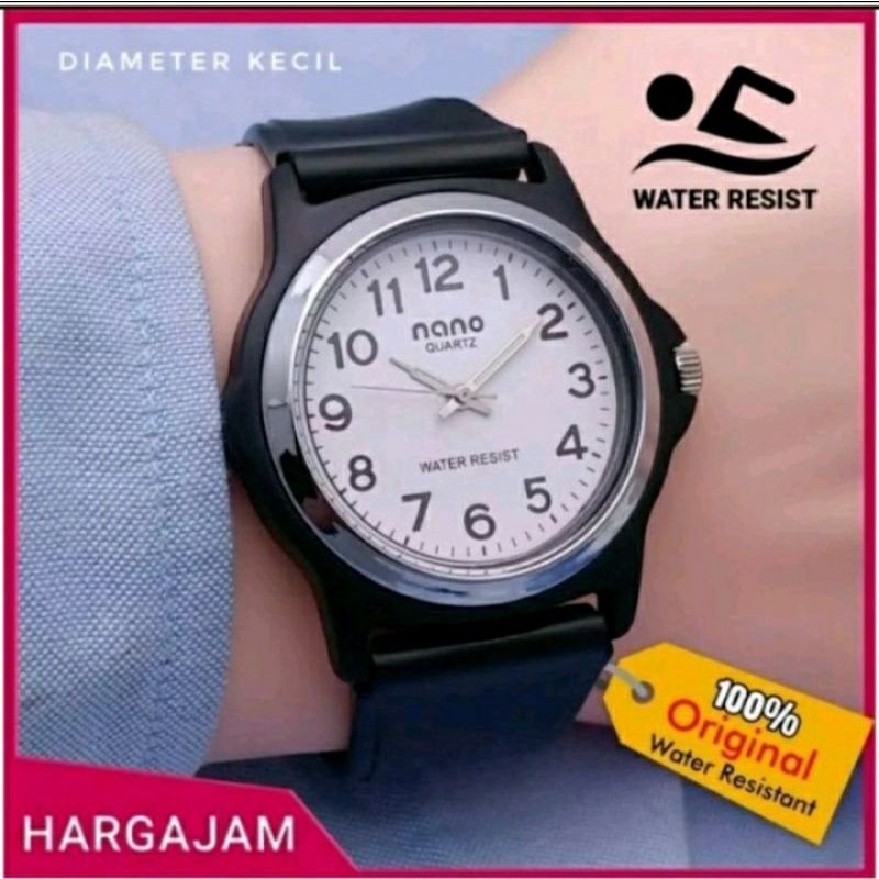 CUCI GUDANG JAM TANGAN NANO ORIGINAL PRIA DAN WANITA,ANTI AIR KUAT DI RENDAM
